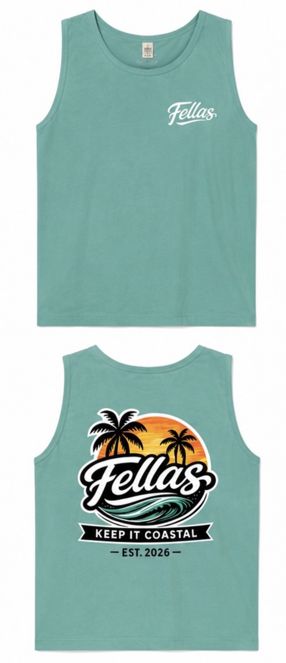 Seafoam Tank Top