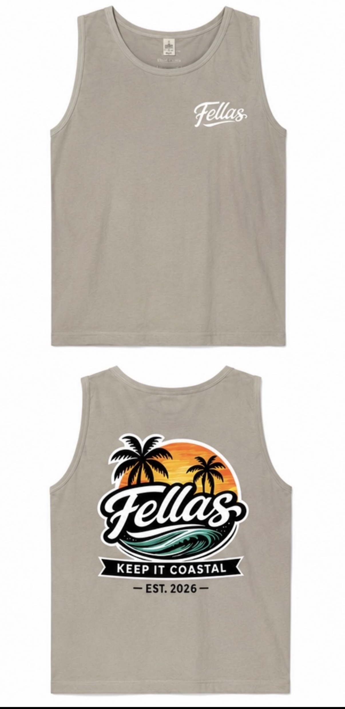 Tan Tank Top